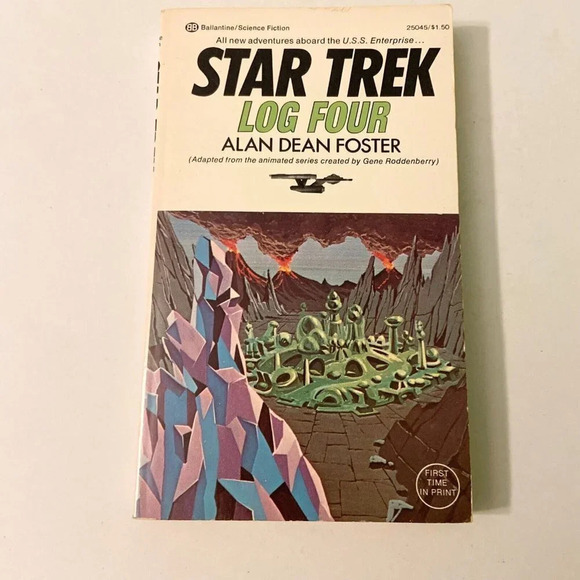 Vintage 1975 Star Trek Log Four Alan Dean  Foster Ballantine Paperback - Picture 1 of 16